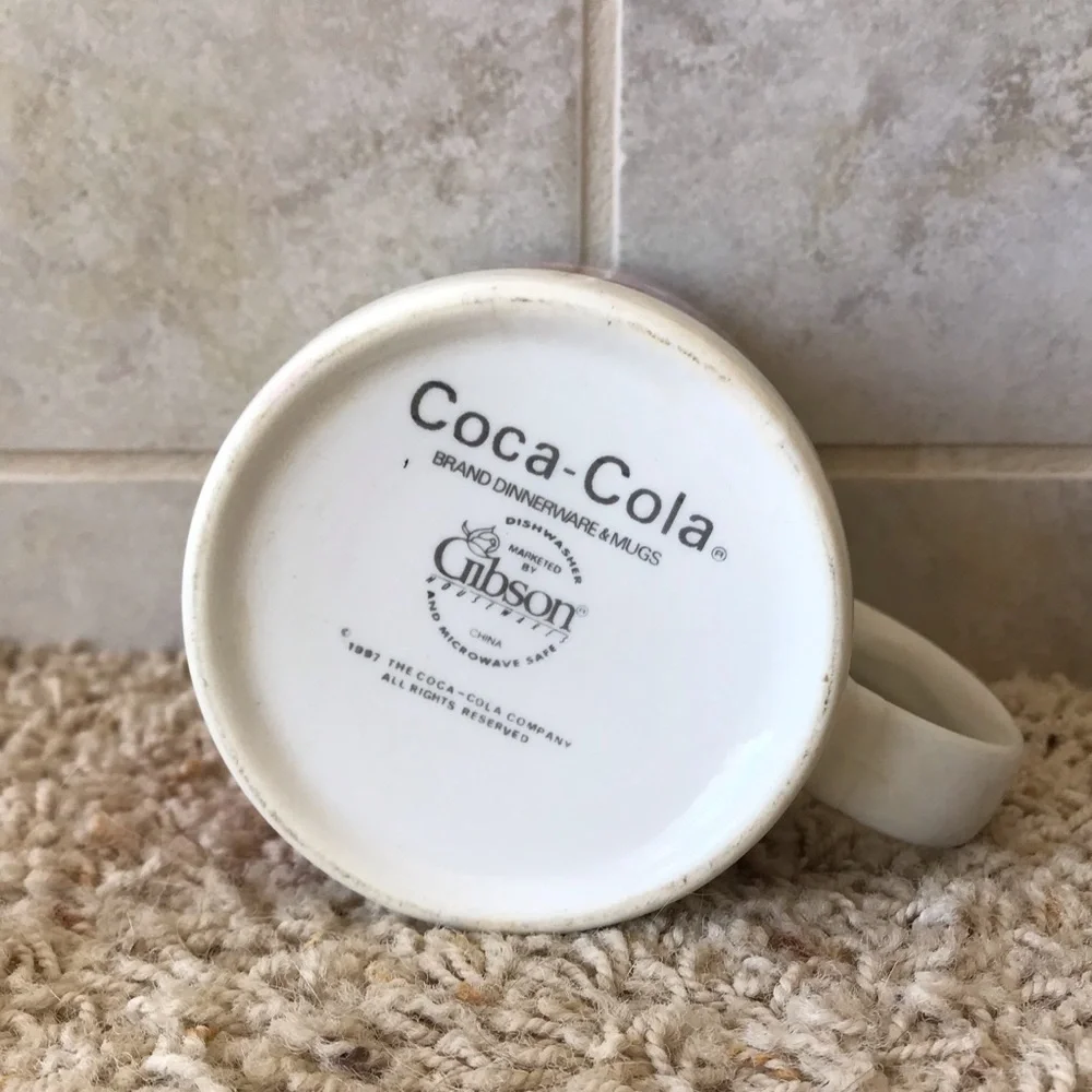 Coca Cola Coffee Tea Coco Mug Ceramic 11oz Kitch Office School Dorm Room Classic